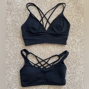 SET of Two Lululemon sports Bras for sale